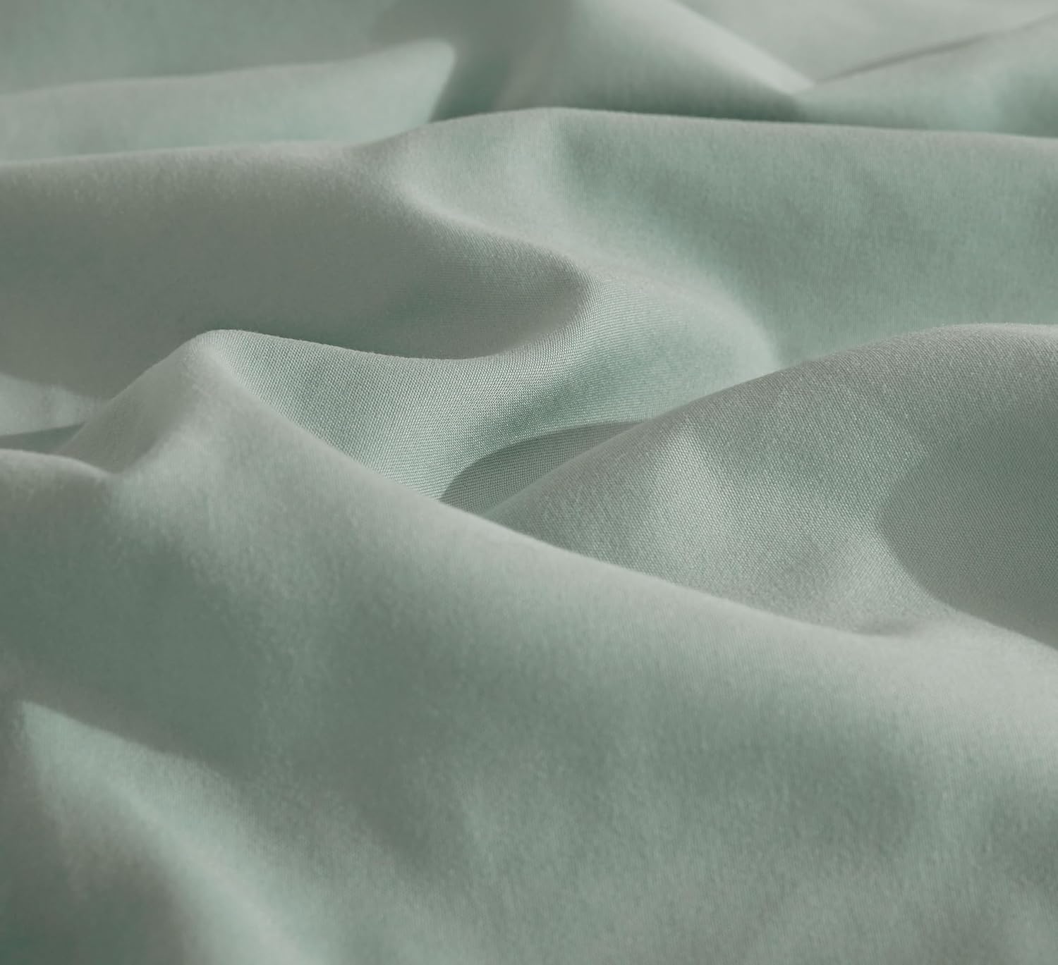 Vintage Washed Microfibre Sheet Set Sage, Queen