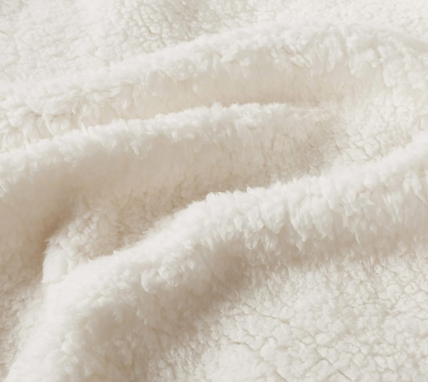 2-in-1 Teddy Sherpa Quilt Cover Set King Size - Charcoal