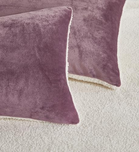 2-in-1 Teddy Sherpa Quilt Cover Set Mve, King