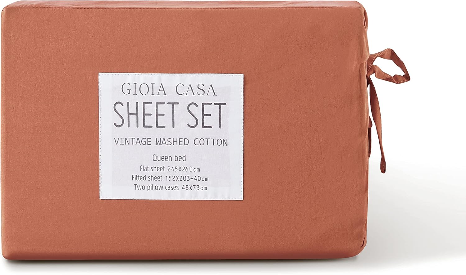 Hypoallergenic Vintage Washed Cotton King Sheet Set - Gioia Casa