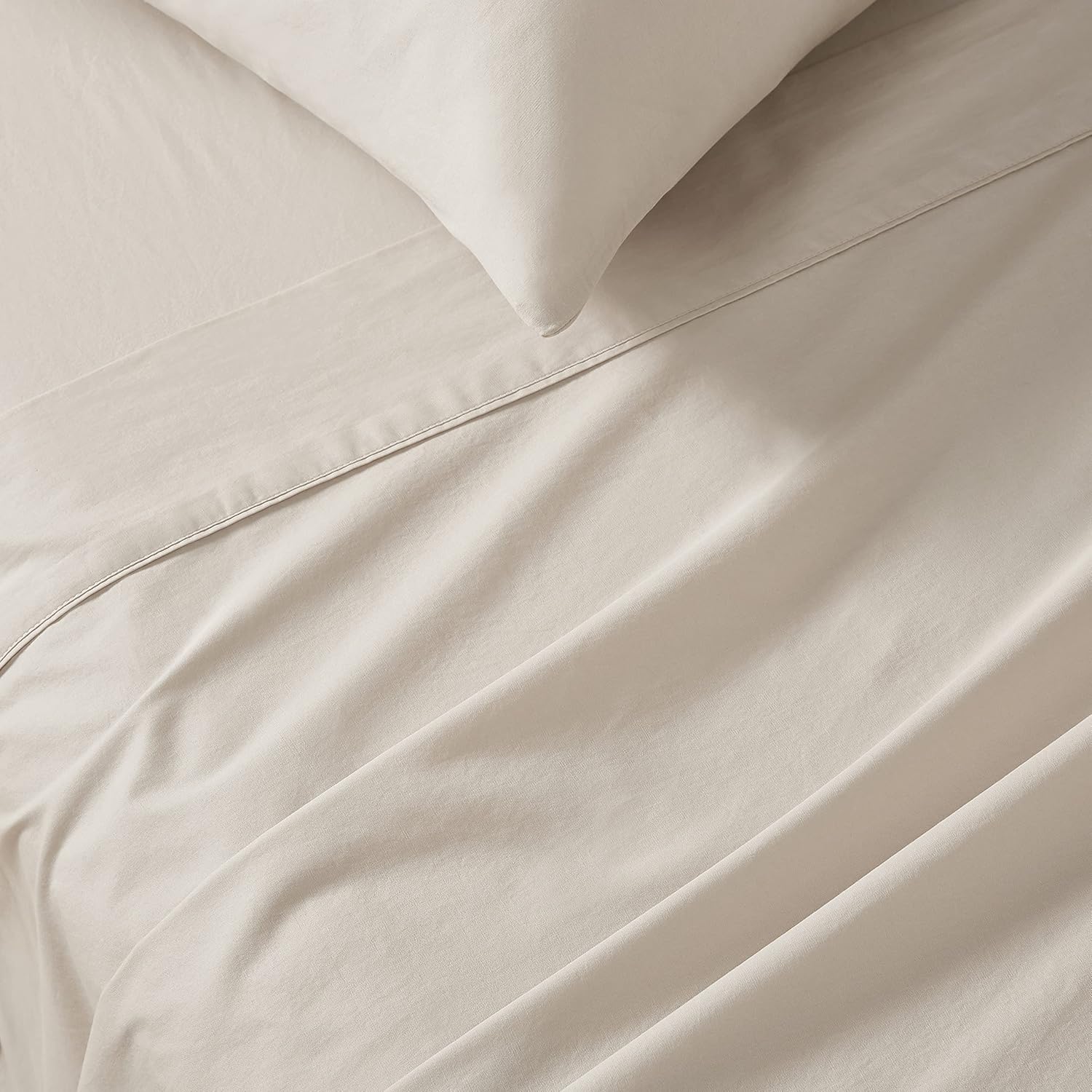 Hypoallergenic King Cotton Sheet Set with Pillowcases by Gioia Casa