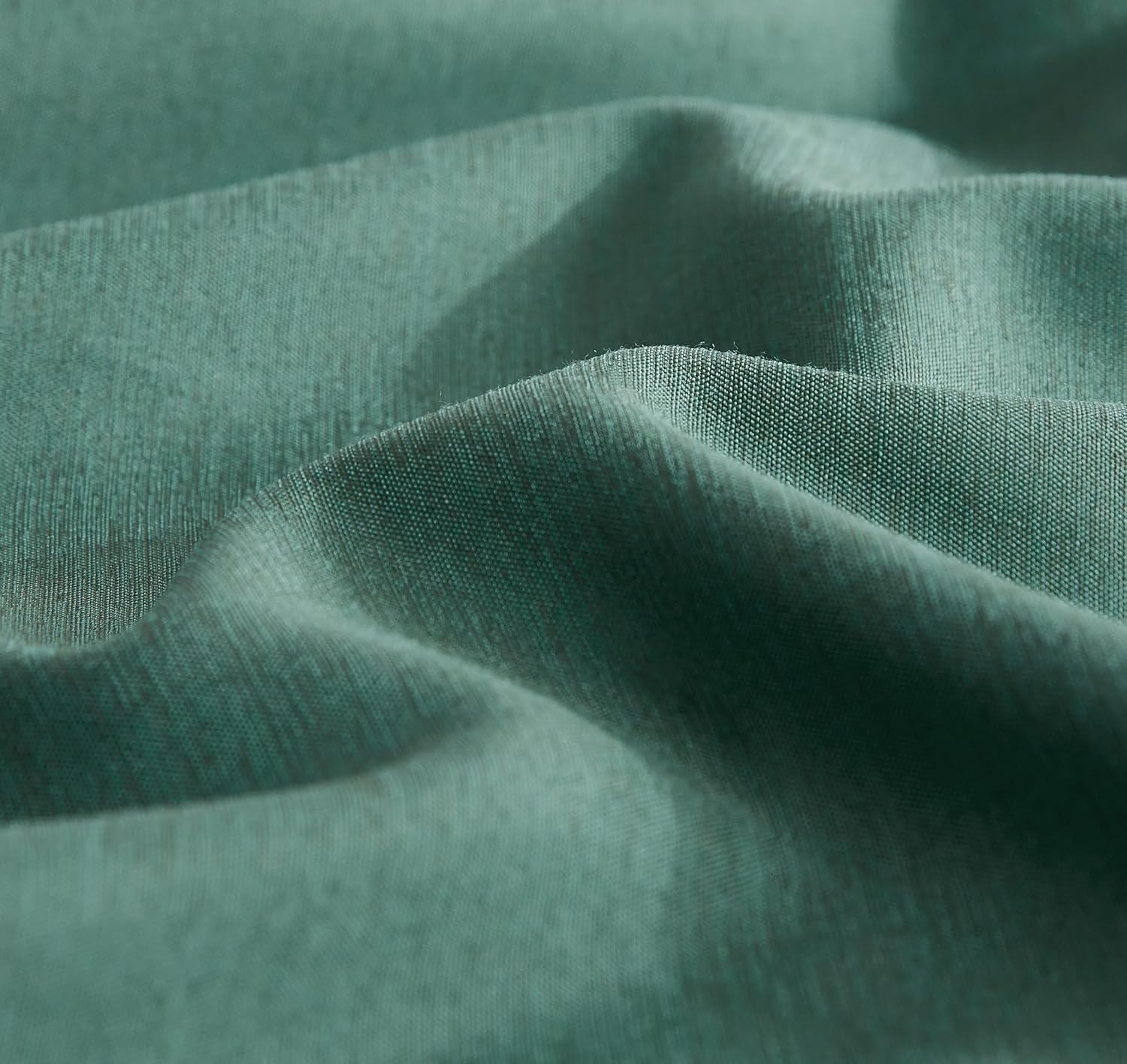 Bamboo Microfibre European Pillowcase x2 one pair - Green