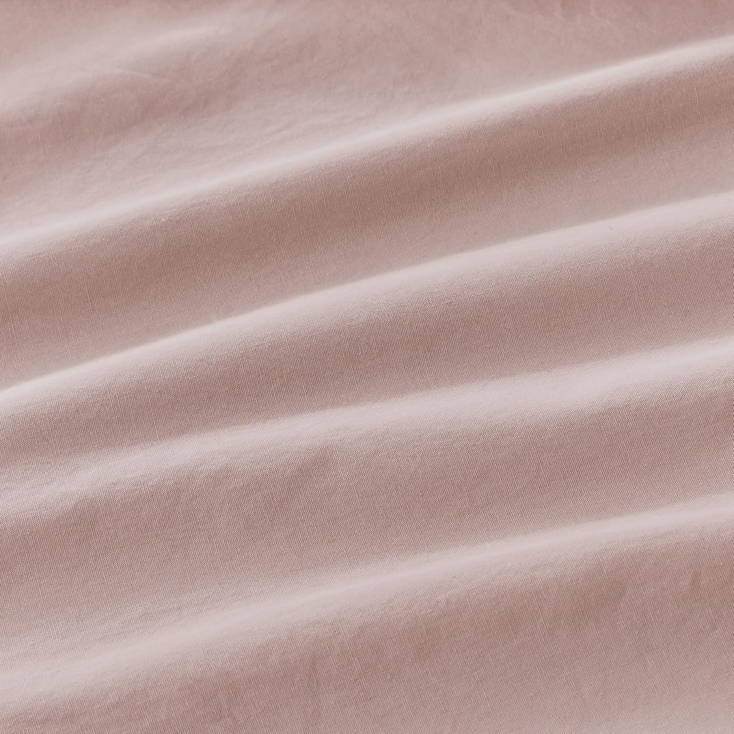 100% Vintage Washed Cotton Fitted Sheet Combo Set – 100% Natural Cotton, Ultra Soft & Breathable – Includes Fitted Sheet & Pillowcases – Machine Washable Pink, King Single