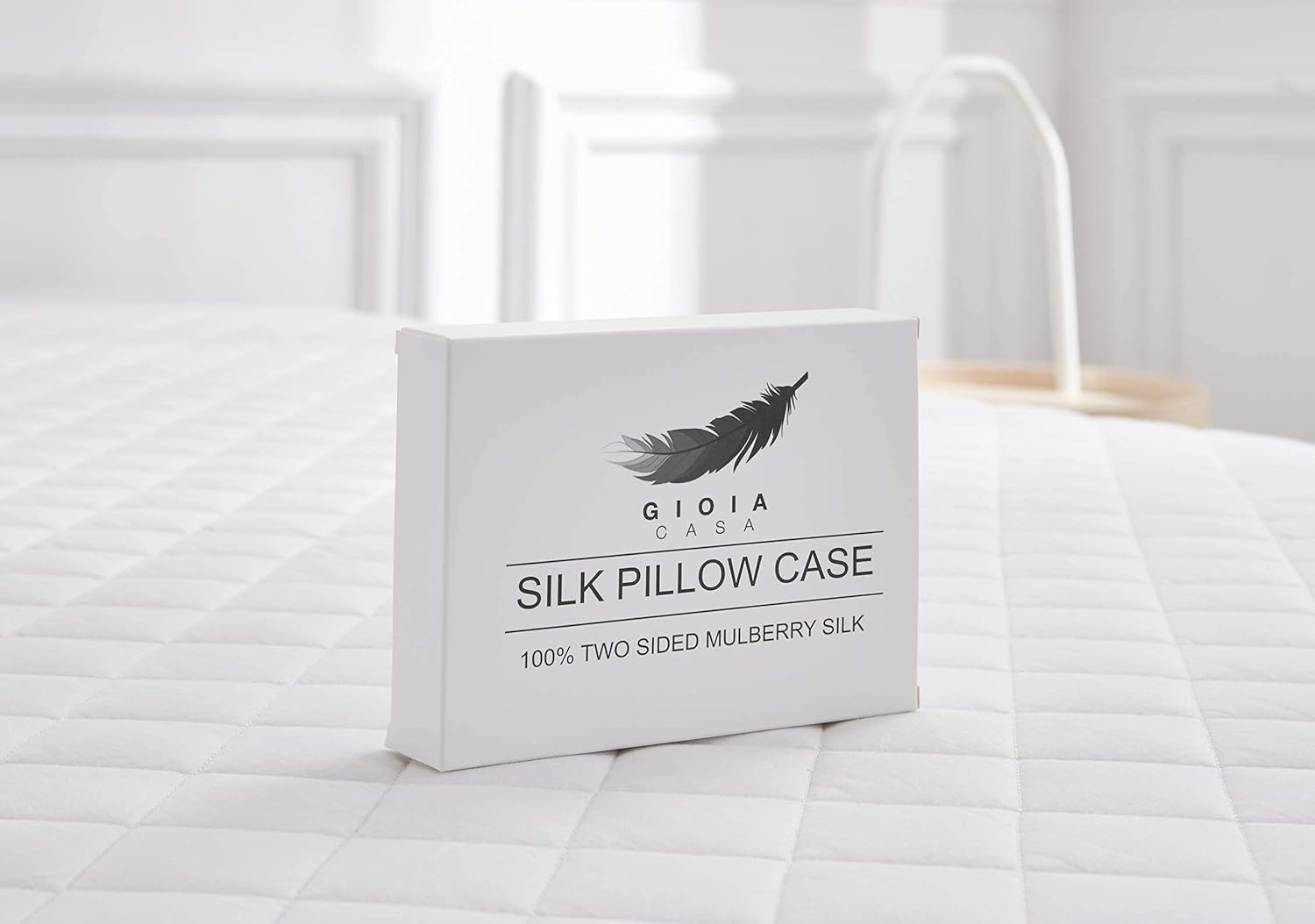 Anti-Wrinkle, Hypoallergenic Silk Pillowcase - Gioia Casa