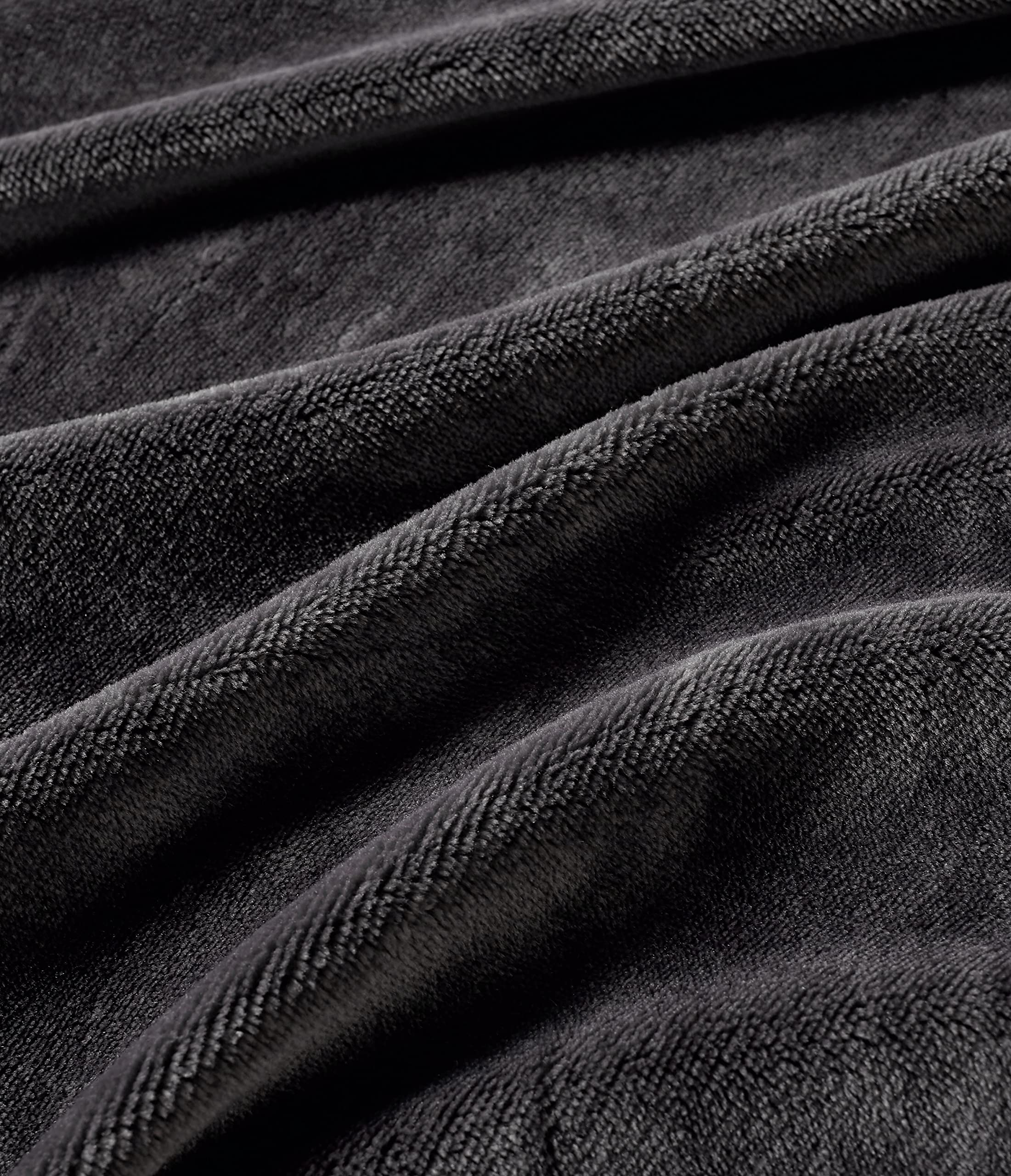 2-in-1 Teddy Sherpa Quilt Cover Set Charcoal, Super King