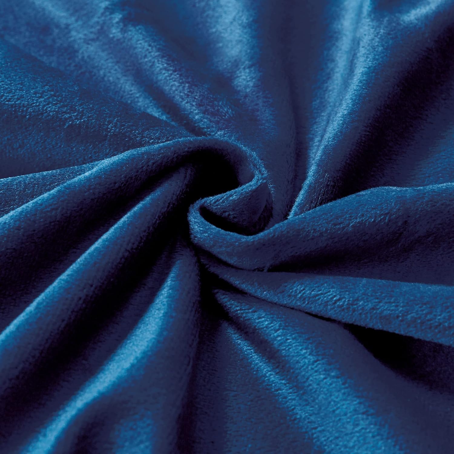 Super Soft Corduroy Velvet Pillowcases Set - Navy Blue, CleverPolly