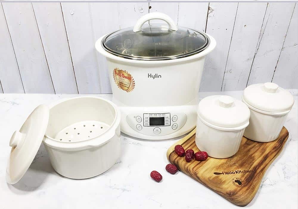 Multi-Stew Cooker 9 Menus 4 Ceramic Pots 2.2L Kylin