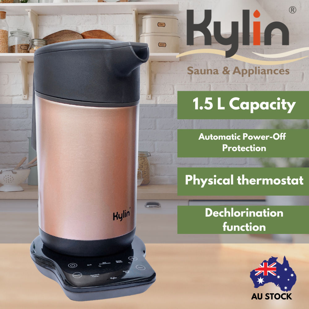 Vacuum Thermal Insulated Kettle, 1.5L, NTC Sensor, Kylin