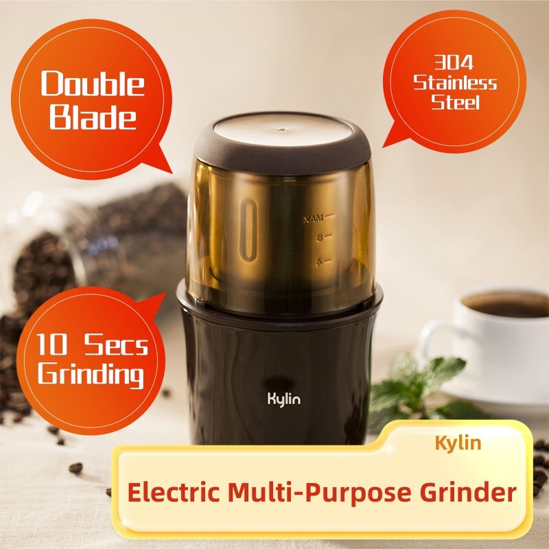 Powerful Multi-Purpose Grinder - Coffee, Spice & Nut - Kylin