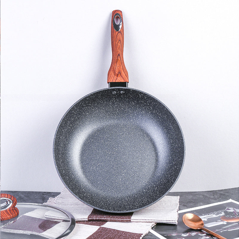 Non-stick Marble Wok Stirfry Pan, 30cm, Medical Stone Coat