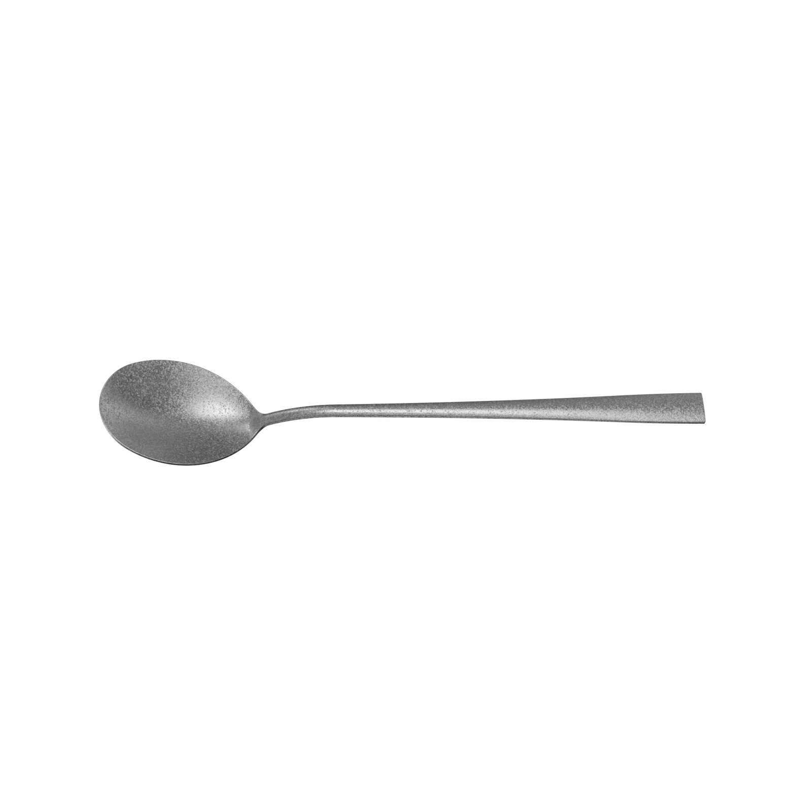 Durable 304 Stainless Steel Spoon - Snow Gray, 1 Pair