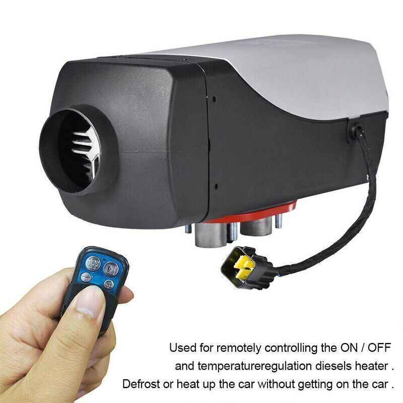 5KW 12V Diesel Air Heater, LCD, Remote, Tank, Thermostat, 10L