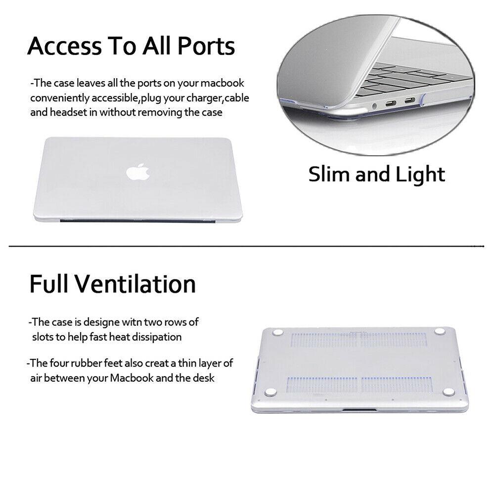 Ultra Slim Lightweight 13.3'' Clear Case for MacBook Air 2021