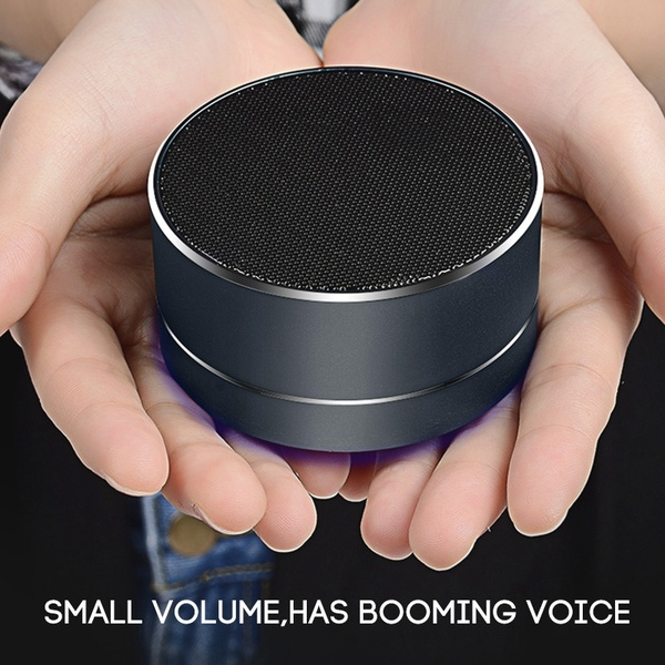 Bluetooth Speakers Portable Wireless Speaker Music Stereo Handsfree Rechargeable Silver