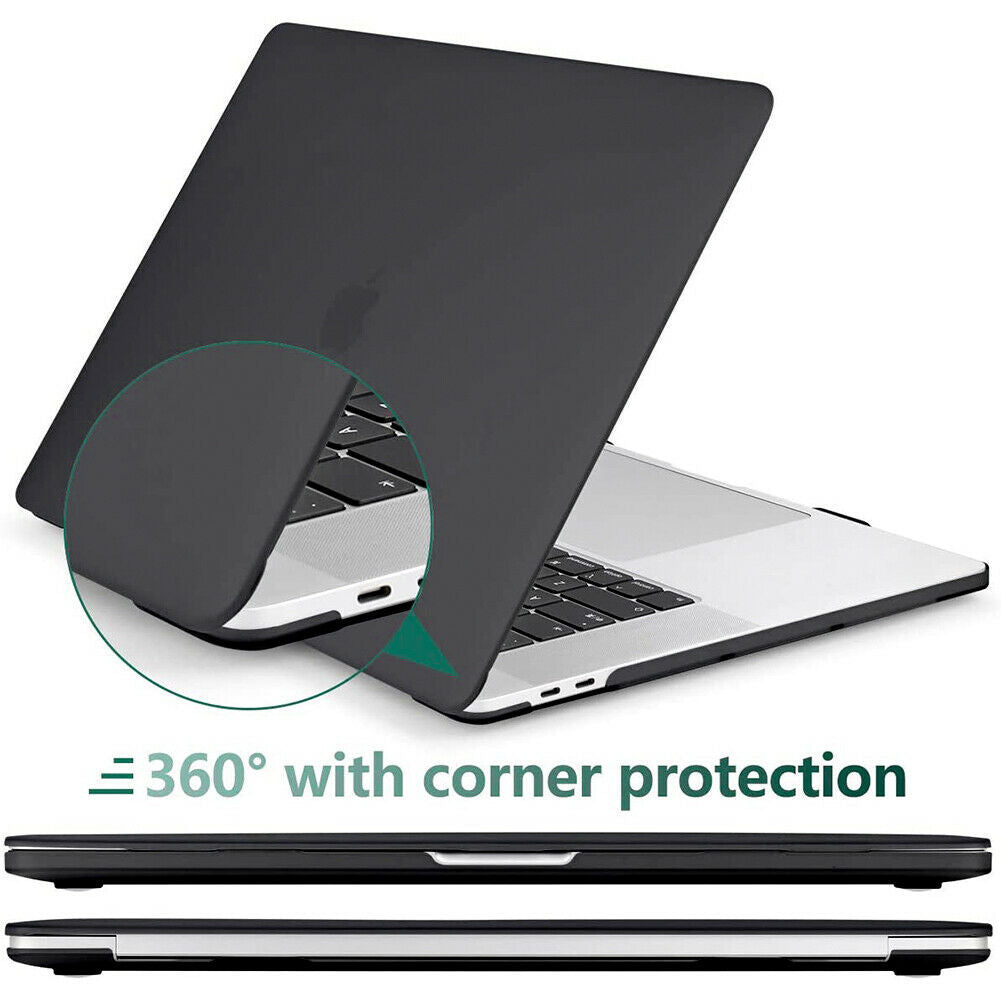 2020 Macbook Pro 13 Inch Case Plastic Hard Case Shell for 2020 Macbook Pro A2251 A2289 A2179 Black