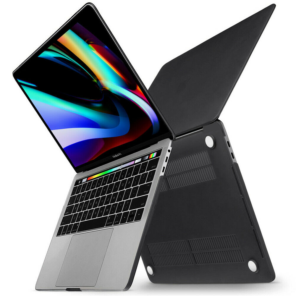 2020 Macbook Pro 13 Inch Case Plastic Hard Case Shell for 2020 Macbook Pro A2251 A2289 A2179 Black