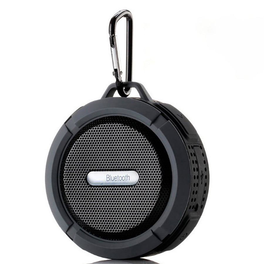 Waterproof Wireless Mini Bluetooth Speaker, Mic, Suction