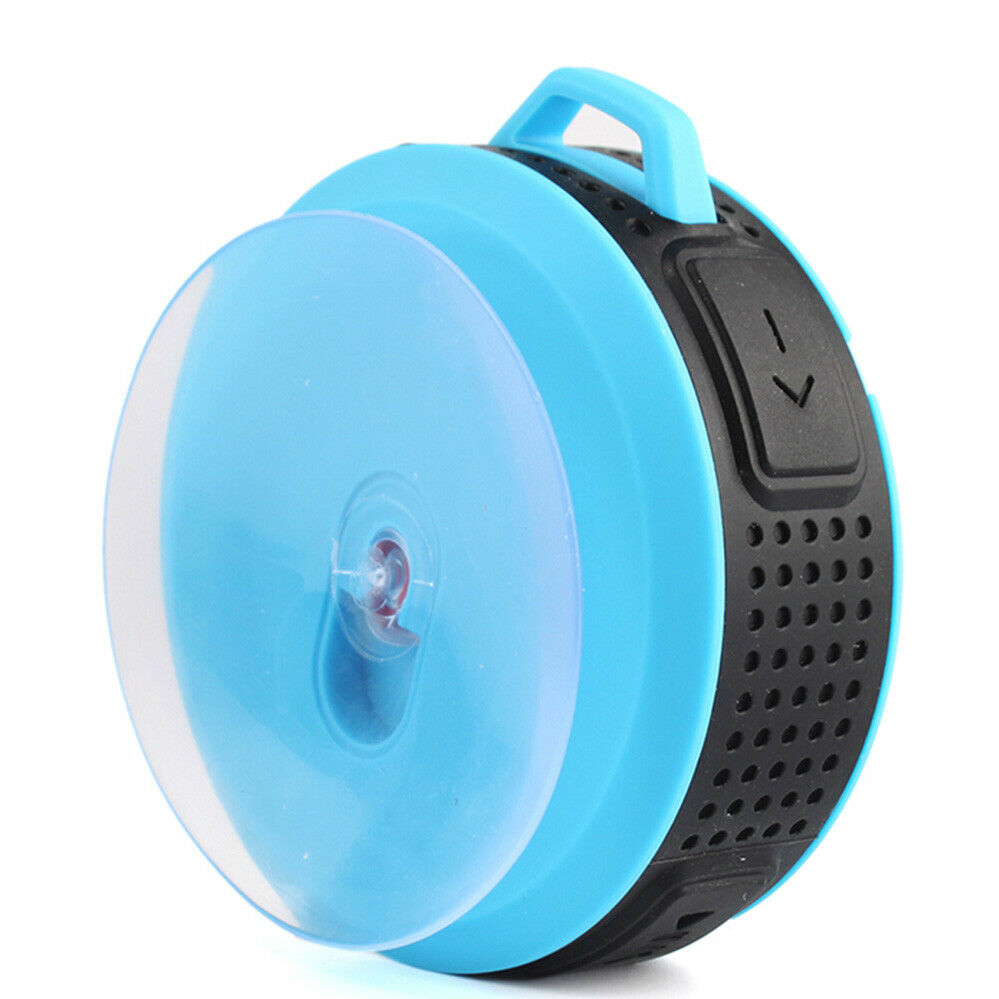 Waterproof Wireless Mini Bluetooth Speaker, Mic, Suction