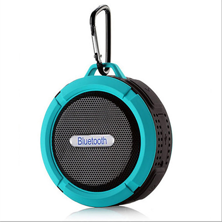 Waterproof Bluetooth Speaker w/ Mic & Volume Control