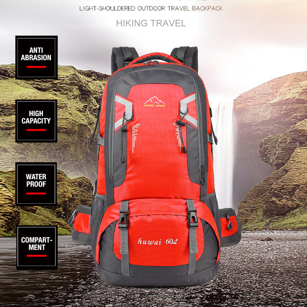 40L Waterproof Hiking Camping Backpack with Large Capacity