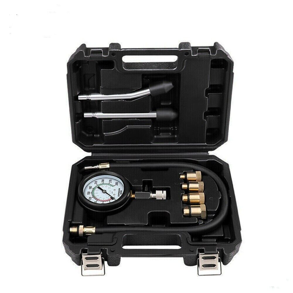 Petrol Engine Compression Tester Kit Set 0-300 psi