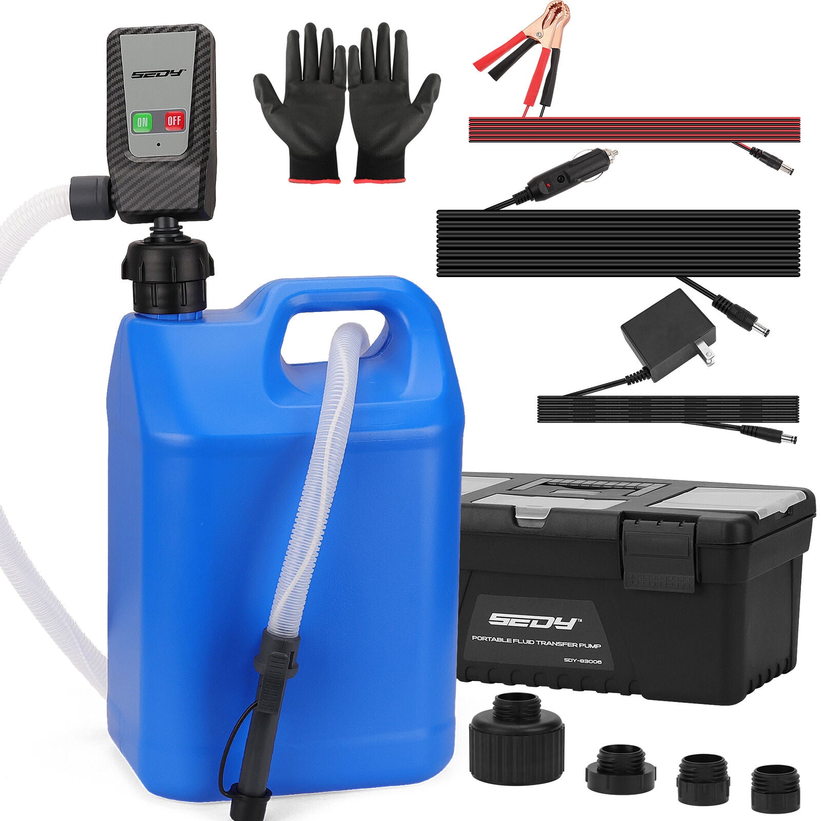 Efficient Battery Fuel Transfer Pump - 4 Power Modes