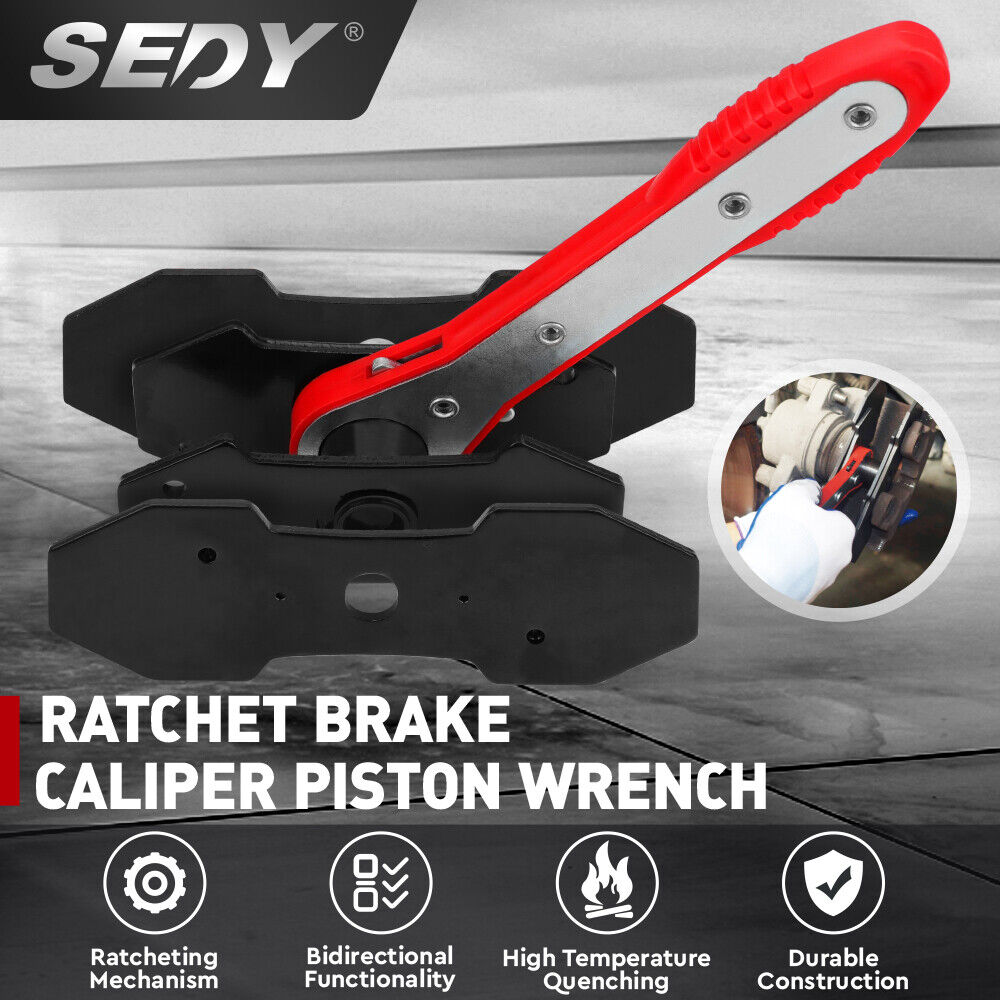 360° Ratchet Car Brake Caliper Tool, Piston Spreader