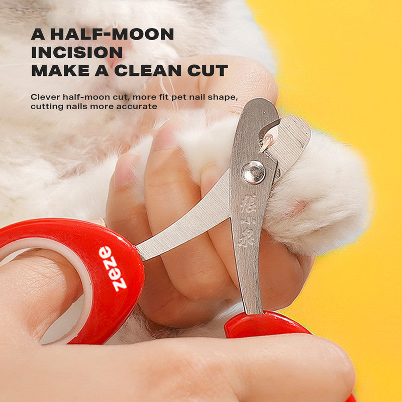 Sharp Stainless Steel Pet Nail Clippers for Cats & Puppies