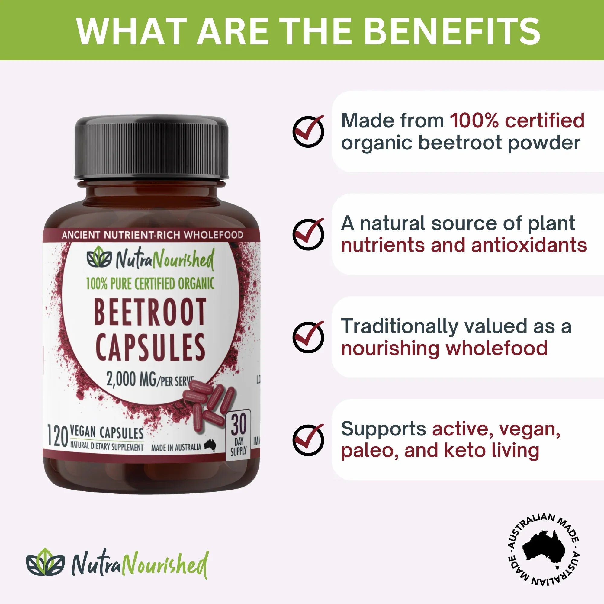 Organic Beetroot Capsules