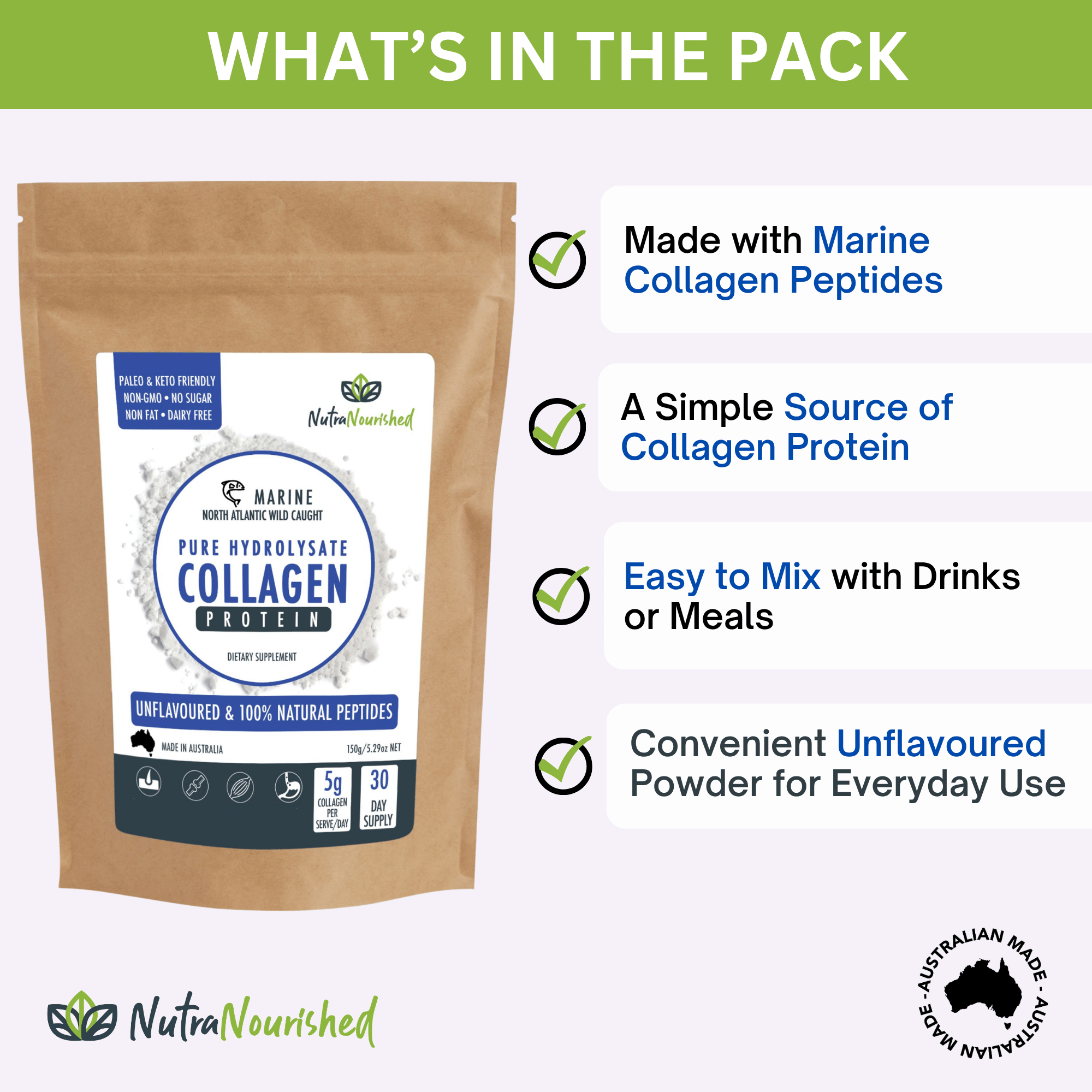 Marine Collagen Peptides Powder