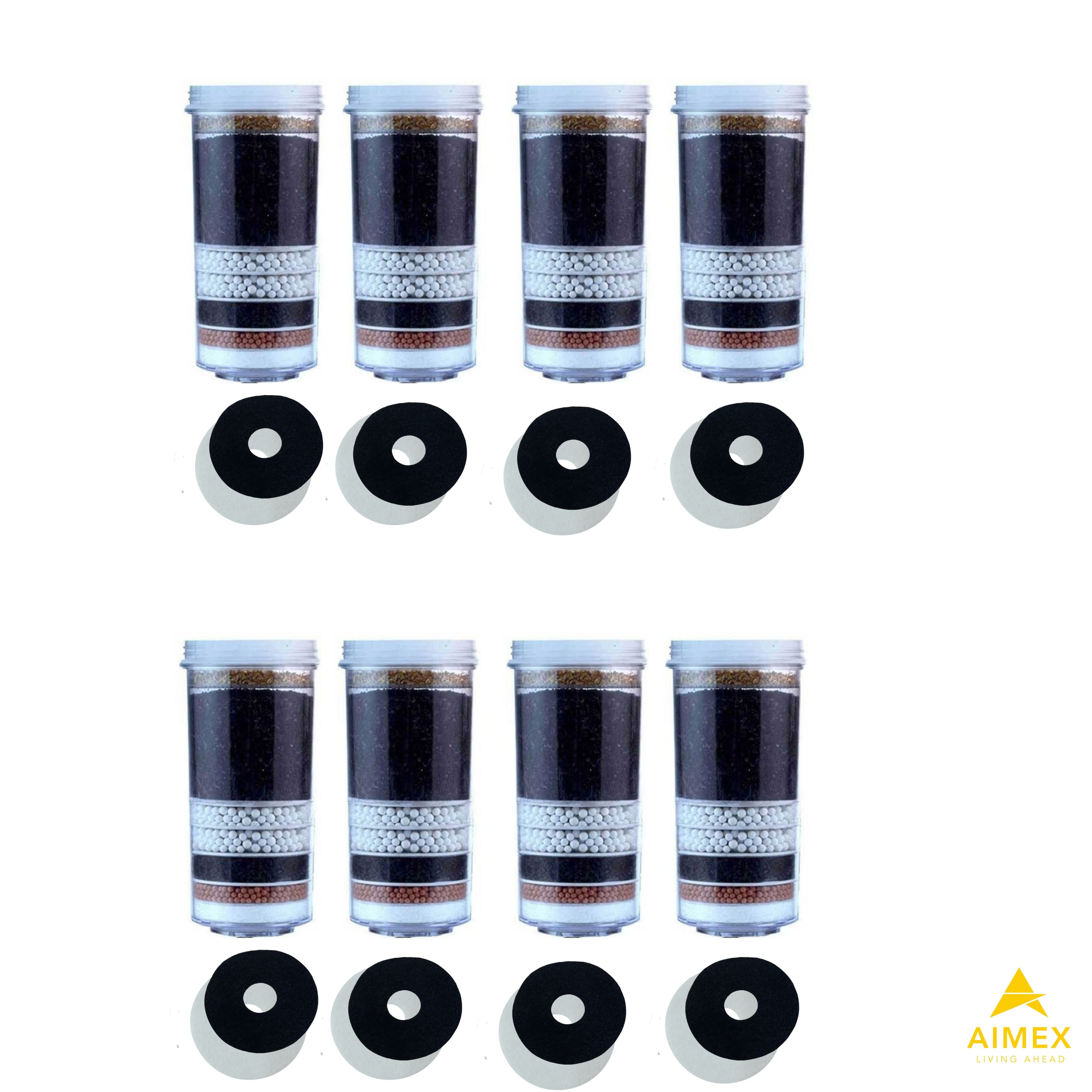 BPA Free 8 Stage Water Filter Cartridges x 8 – Aimex