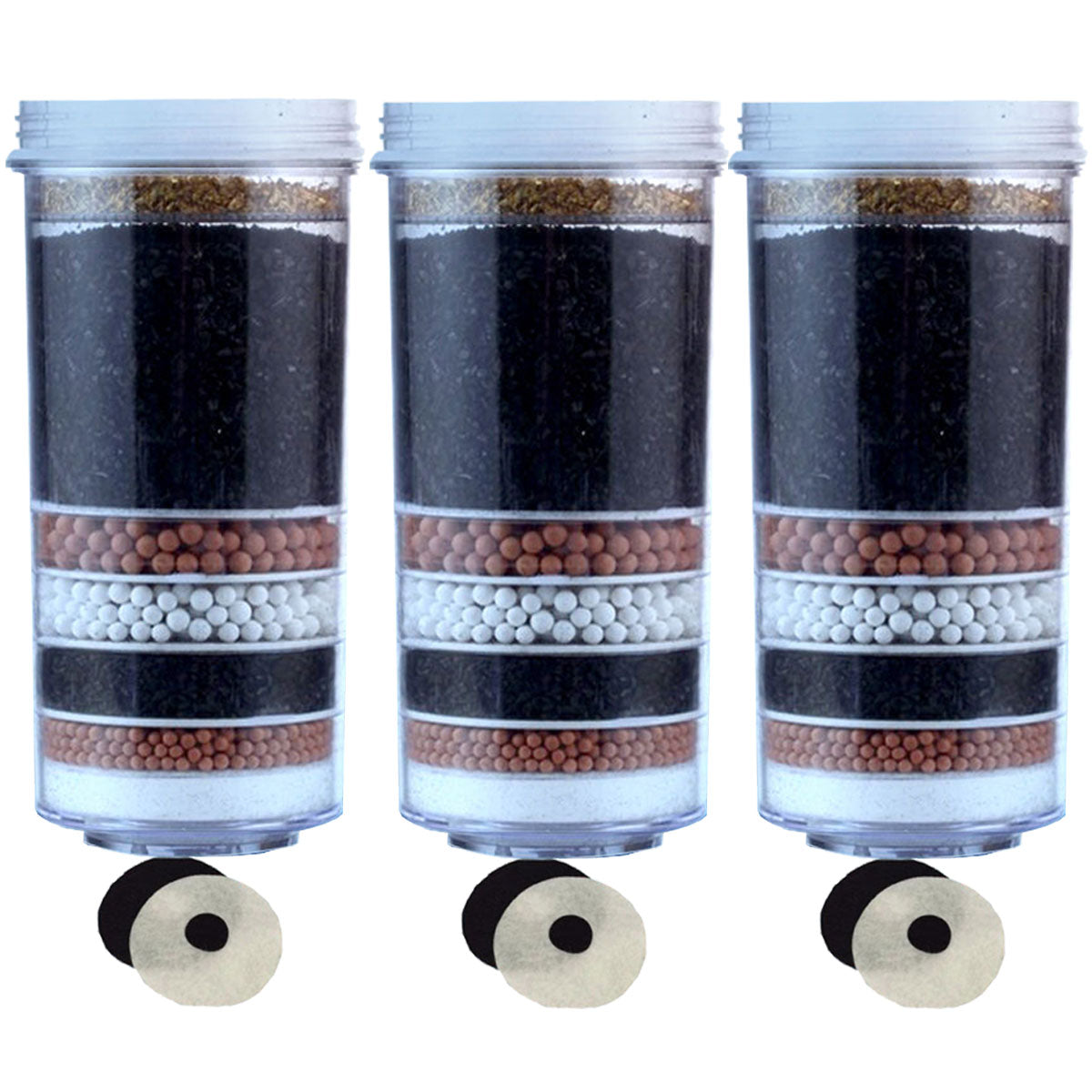 8 Stage Activated Carbon Water Filter Cartridges Set - Aimex