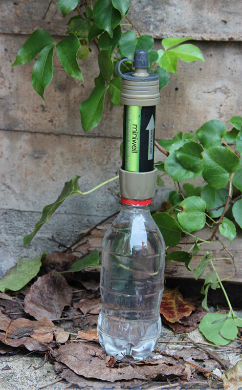 Ultra-Light Emergency Water Purifier Filter for Hiking & Camping