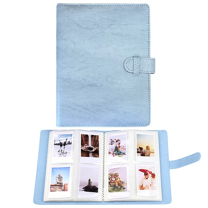 256 Pockets Photo Album for Instax Mini & Polaroid - Stone Blue