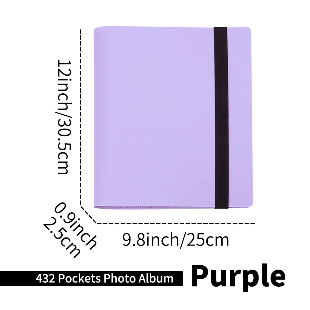 432-Pocket Tear-Resistant Photo Album for Instant Cameras