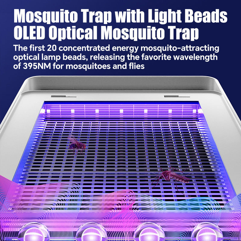 20 LED Electric Insect Killer Bug Zapper 2000mAh Rechargeable