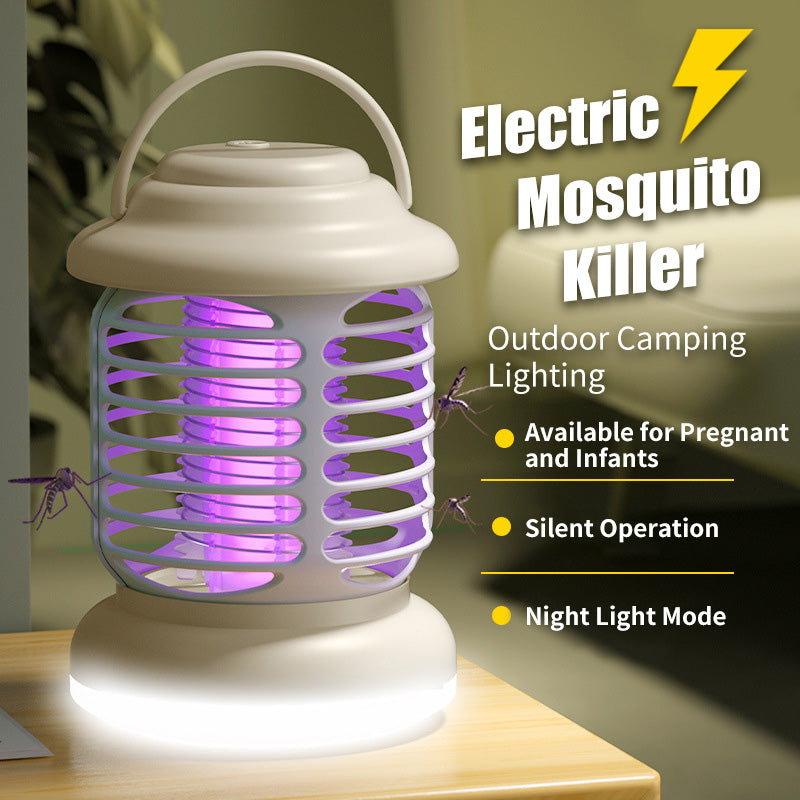 UV Mosquito Killer Lamp, 1200mAh Battery, Outdoor & Indoor