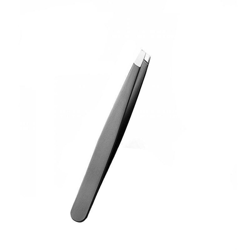 3PCS Stainless Steel Slanted Tip Eyebrow Set for Facial Hair and Beauty Care