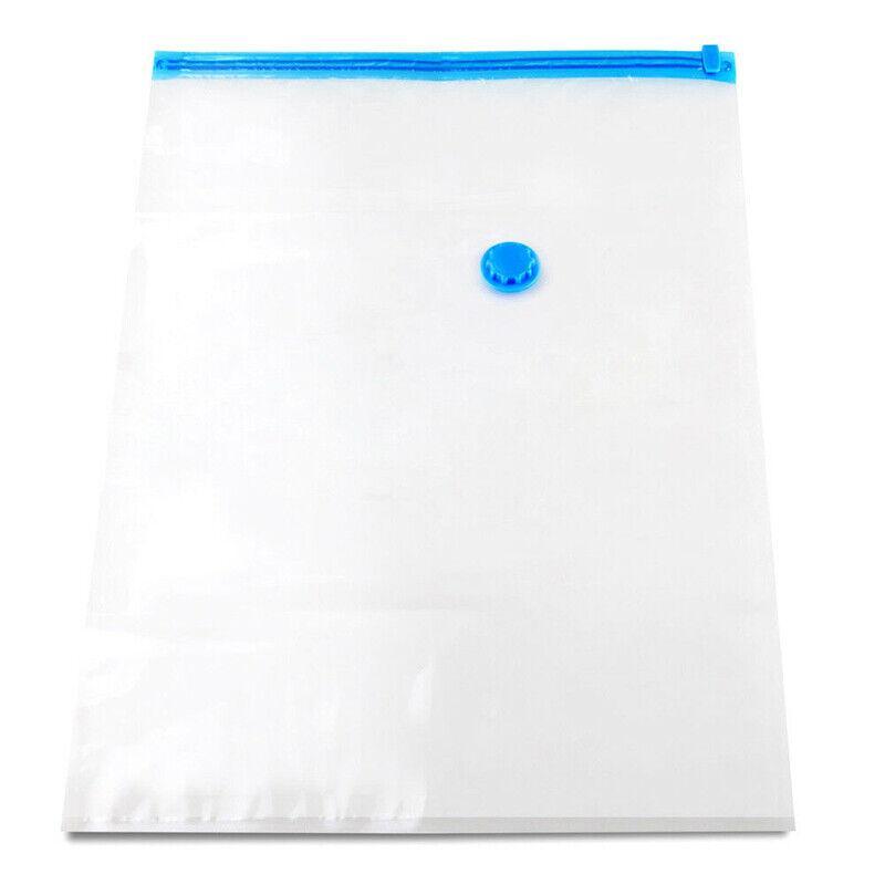 6PCS Vacuum Storage Bags Clothes Space Saver Organiser Seal Bags 4 Sizes - 80x100CM-6PCS