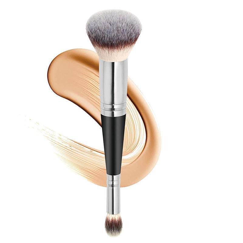 Double Ended Makeup Brush Liquid Foundation Powder Eyeshadow Cosmetic Brush Tool