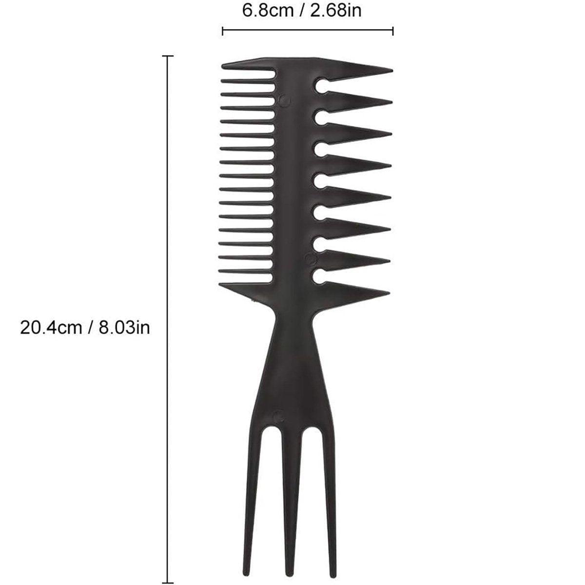3 in 1 Hair Comb Styling Tool for Salon and Home Use Professional Quality