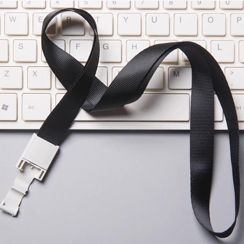 20PCS Badge PVC Swipe Work Opal Card Holder Security ID Tag Hang Lanyard Strap - PVC Clear Card Cover 20PCS