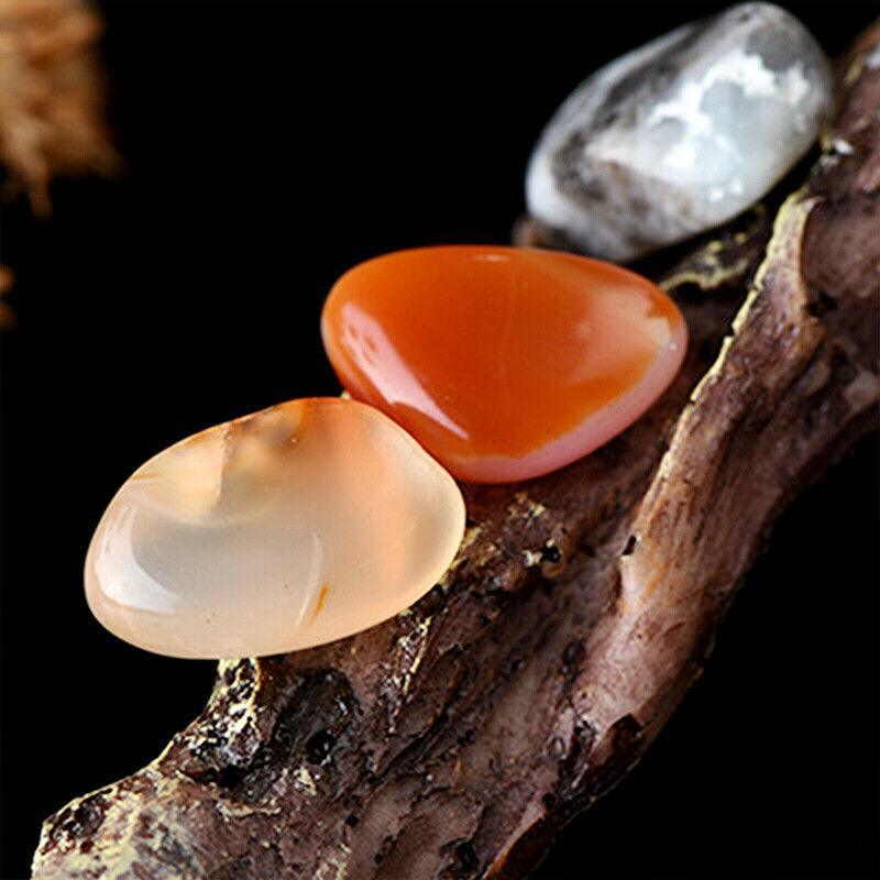40Pcs Natural Polished Gemstone Collection Set for Display Education Crafts and Gifts