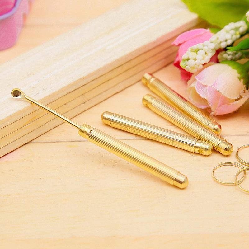 5Pcs Mini Small Keyring Earpick Scoop