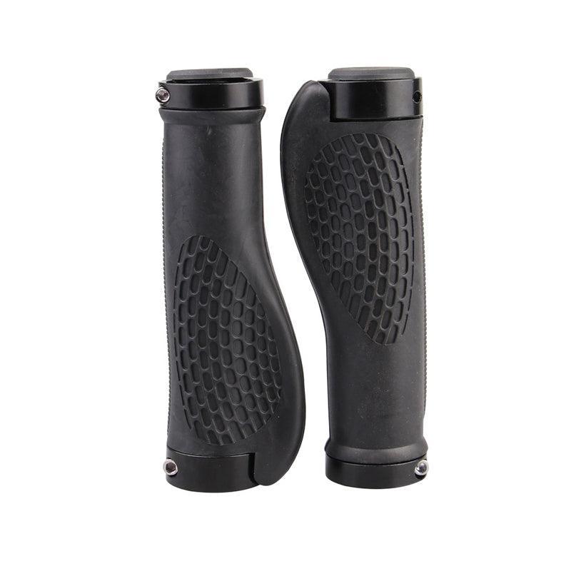 Cycling Lock-On Mtb Ergonomic Mountain Bike Rubber Grips Bicycle Handlebar Au - Red