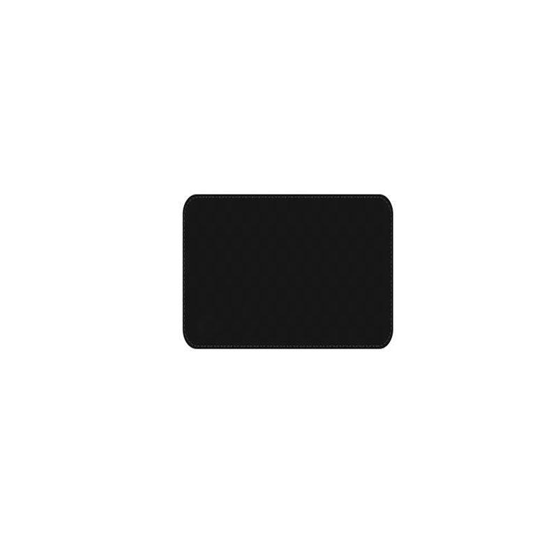 Leather Mouse Pad 30x25.5cm Waterproof Gaming Desk Mat Anti Slip Rubber Mousepad - Dark Blue