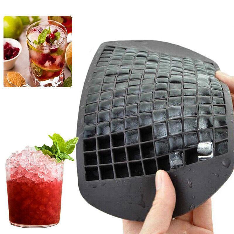 160 Grids Ice Cube Tray Ice Maker Mold Frozen Cubes Silicone Mini Small Diy Au - Green