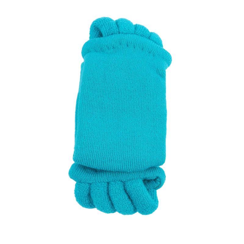 1 Pair Yoga Massage Socks Toe Separator Foot Alignment & Pain Relief - Beige