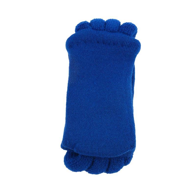 1 Pair Yoga Massage Socks Toe Separator Foot Alignment & Pain Relief - Beige
