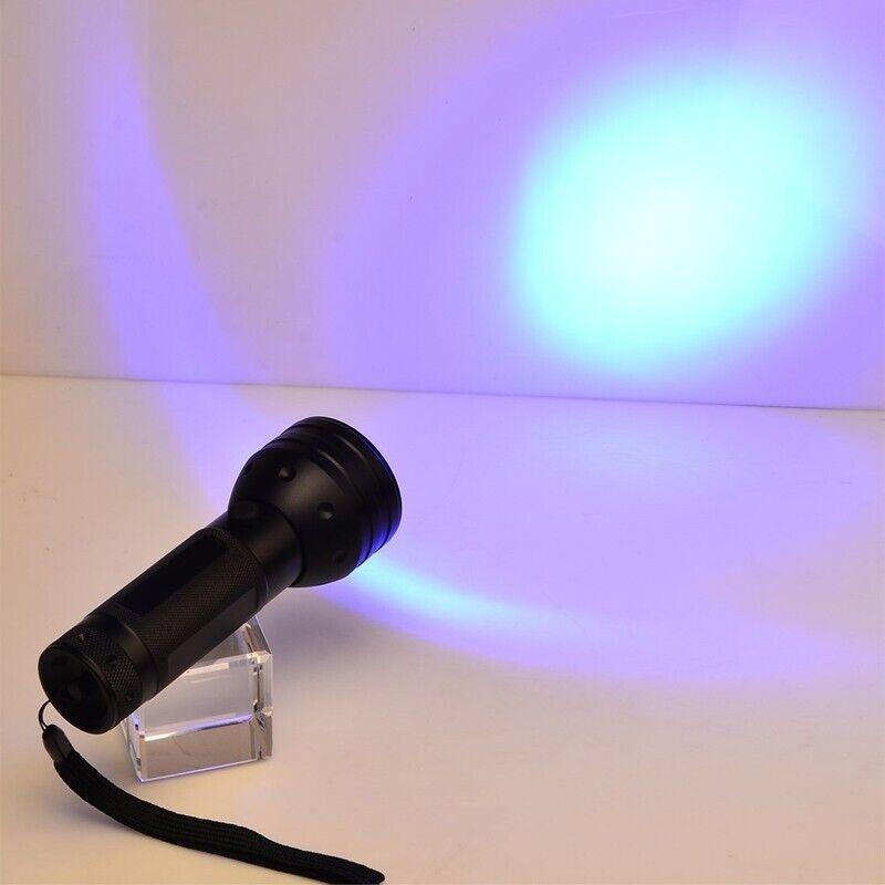 UV Torch Ultra Violet Flashlight Blacklight Light Lamp 51 Led 395 nm Aluminum